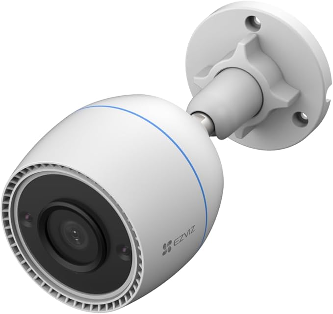 EZVIZ Outpro 1080P Caméra Surveillance WiFi Exterieure, Caméra Exterieur WiFi 2.4Ghz avec 30m Vision Nocturne, IP67 étanche, Détection de Mouvement, caméra de Surveillance Compatible avec Alexa H.265