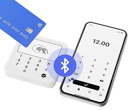 SUMUP, Solo Lite Terminal de Paiement Mobile, Lecteur de Carte sans Contact avec Application Mobile, Compatible Cartes Bancaires et Paiements Numériques