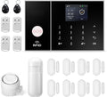 Système D'alarme Domestique sans Fil, WiFi, GSM, 4G, Composeur, 100 Zones, Application (Smart Life - Tuya), Compatible Google Home et Alexa