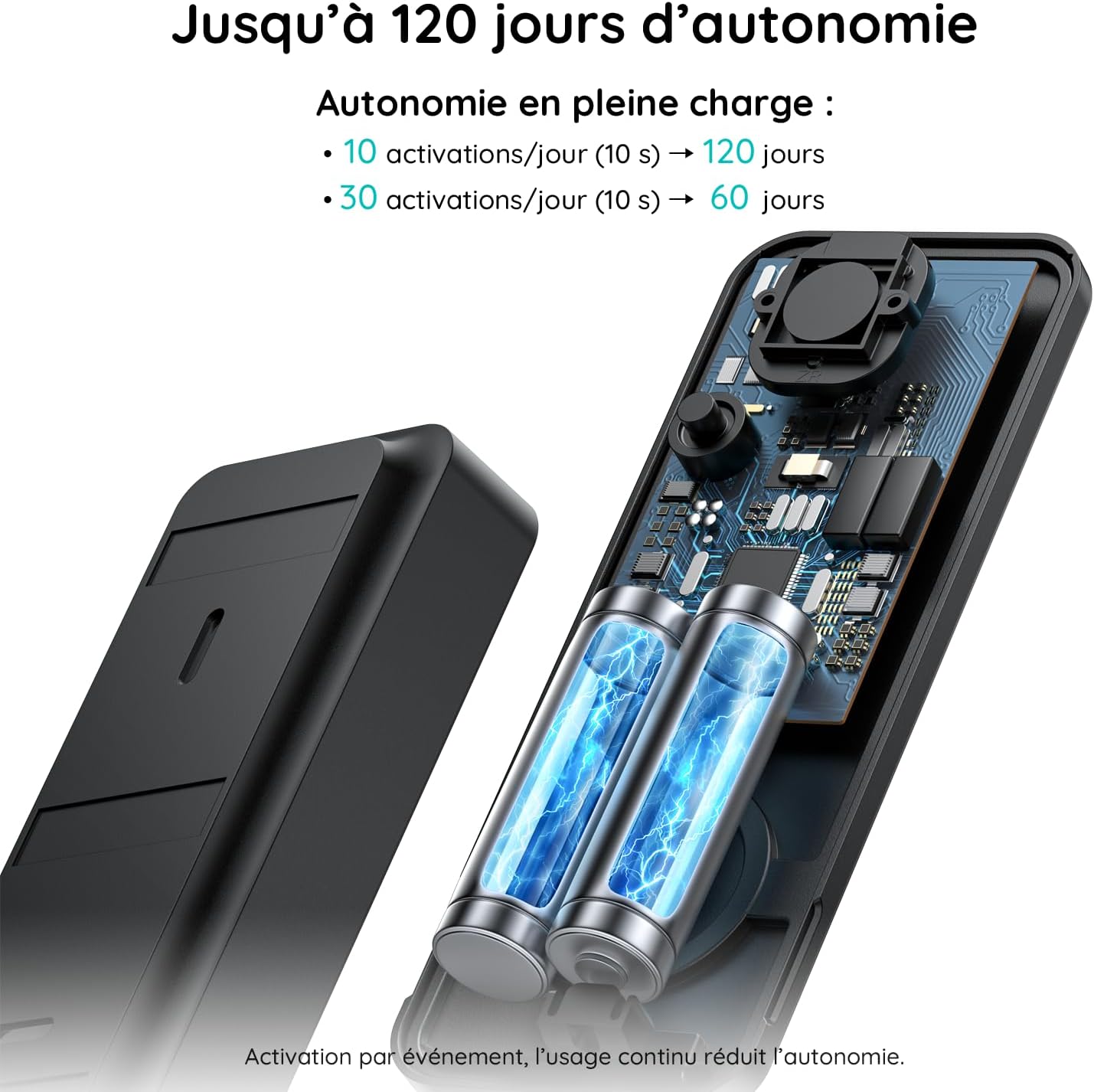 BOIFUN Sonnette sans Fil Exterieur Etanche, 2K FHD, IP65 Étanche, Grand Angle de 166°, Installation Facile, Détection Humaine PIR, Vision Nocturne, Supporte Uniquement 2,4 GHz, sans écran intérieur